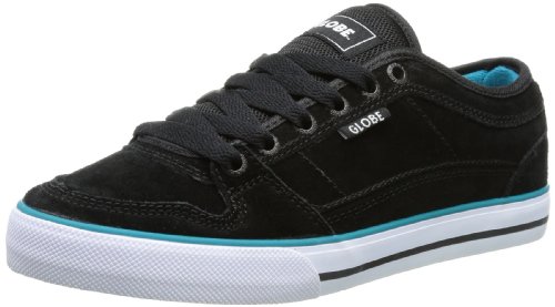 Globe TB GBTB4, Unisex-Erwachsene Sneaker, Schwarz (Black/Turquoise 10045), EU 44.5 (UK 10) (US 11) von Globe