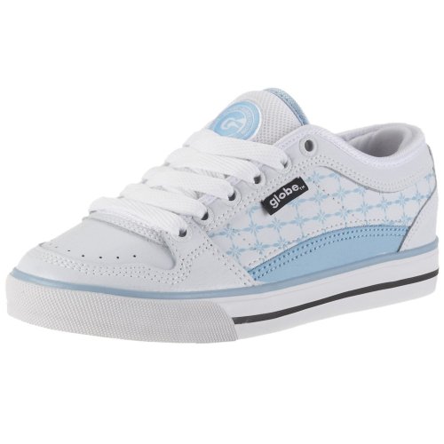 Globe TB GGTB, Damen Sportschuhe - Skateboarding, weiss, (white/light blue gridlock 11479), EU 35, (US 5), (UK 2.5) von Globe