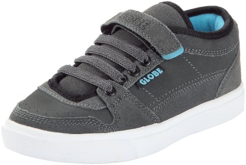 Globe Tb-Kids Velcro Gbktbv, Jungen Sportschuhe - Skateboarding, Grau (Gris (15132)), 33.5 EU von Globe