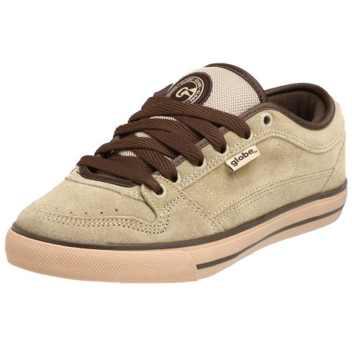 Globe Tb Skateschuh für Herren, Beige (Khaki/Schokoladenbraun.), 40.5 EU von Globe