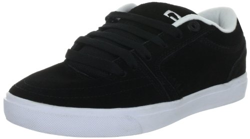 Globe The Eaze GBEAZE, Unisex - Erwachsene Sportive Sneakers, Schwarz (Black/White/freyed 10771), EU 46.5 (UK 11) (US 12) von Globe