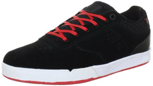 Globe The Odin S2 GBODINS2, Unisex - Erwachsene Sportive Sneakers, Schwarz (Black/red 10036), EU 44 (UK 9) (US 10) von Globe