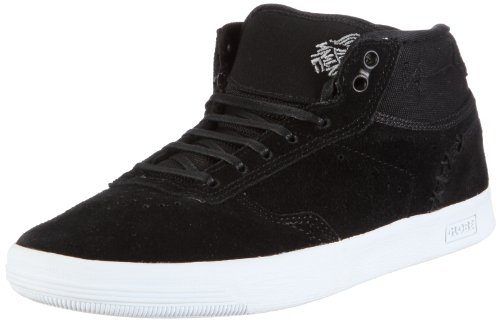 Globe The Odin mid GBODINM, Unisex - Erwachsene, Sportschuhe - Skateboarding, Schwarz (Black/White 10046), EU 44.5 (UK 9.5) (US 10.5) von Globe