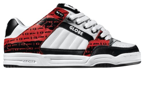 Globe Tilt GBTILT, Herren Sportschuhe - Skateboarding, weiss, (black/white/red convoy 10552), EU 40, (US 7 ), (UK 6 ) von Globe