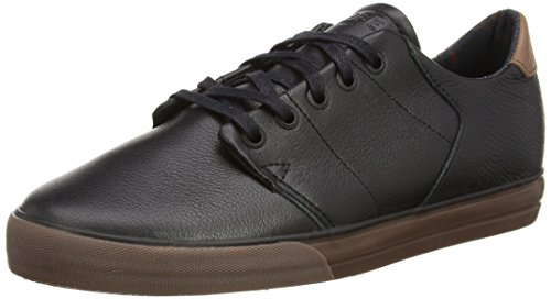 Globe Unisex-Erwachsene Los Angered Low-Top, Schwarz (Black/Gum), 44.5 von Globe