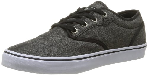 Globe Unisex-Erwachsene Motley Low-Top, Schwarz (Black Chambray 20025), 39 von Globe