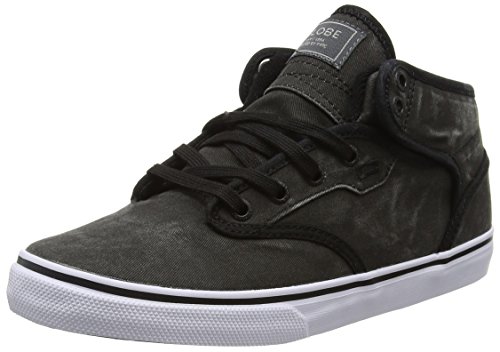 Globe Unisex-Erwachsene Motley Mid High-Top, Schwarz (Black wash) von Globe