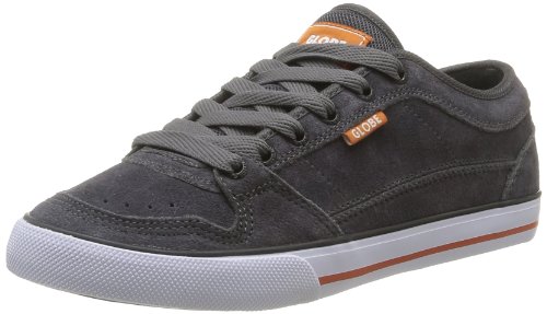 Globe Unisex-Erwachsene TB Low-Top, Grau (Charcoal/Burnt orange 15168), 39 von Globe