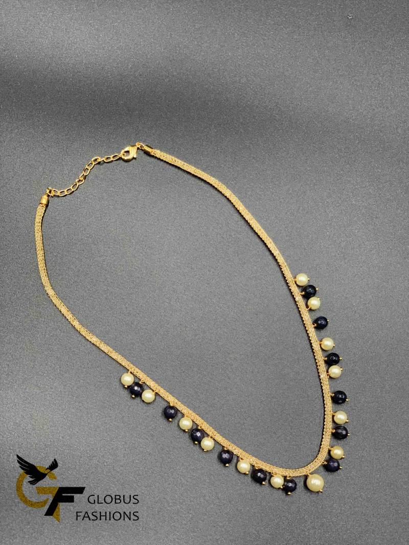 Graue Perlen Kette/Party Wear Perlenkette Netzkette von Globusfashions