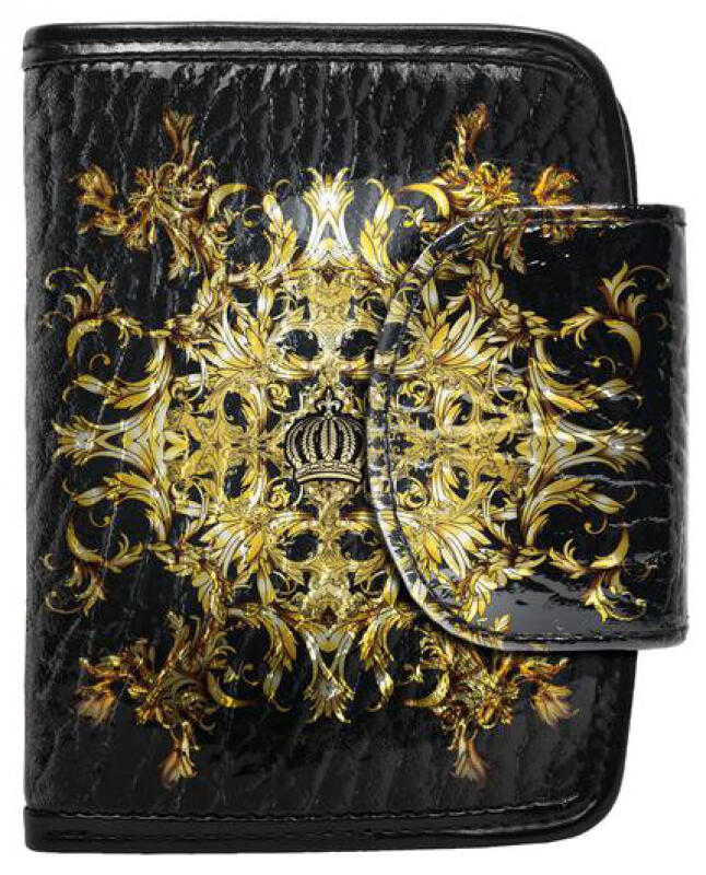 Glööckler - Glööckler Luxury Kombibörse mit Riegel ornamentalem Barock-Motiv Schwarz von Glööckler