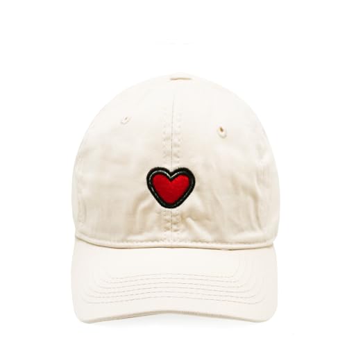 Gloop Damen 100% Baumwolle Cap Mütze Baseball Cap Hut Kappe Einfarbig Sonnenschutz Sonnenhut Basecap Einstellbar Baseballkappe (DE/NL/SE/PL, Alphanumerisch, Einheitsgröße, Cream) von Gloop