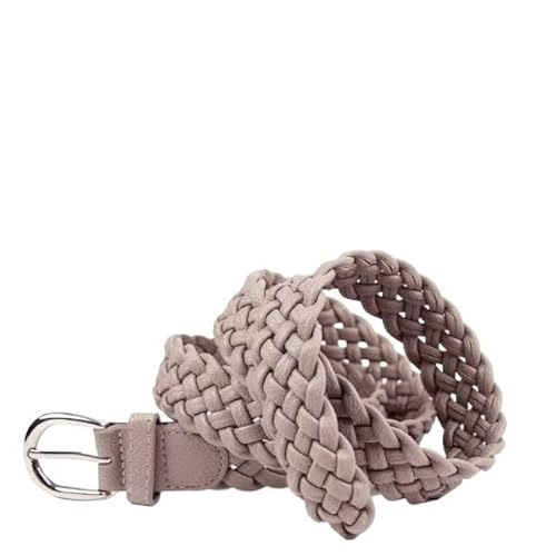 Gloop Damen Flechtgürtel Geflochtener Schmaler Hüftgürtel One Size Gürtel passt gut für Rock Kleid Jacke und Jeans 3 cm Breit von Gloop