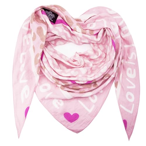 Gloop Damen Schal XXL Dreieckstuch Damen Dreieck Schal Halstuch Baumwolle Musselin Poncho ohne Kratze an Haut Hergestellt in Italien 125 cm×125 cm×210 cm von Gloop