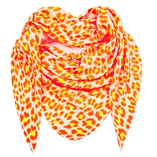 Gloop Damen Schal XXL Strick Dreieck Schal Halstuch Baumwolle Dreieckstuch Musselin ohne Kratze an Haut Made in Italy von Gloop