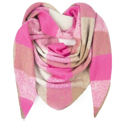 Gloop Damen Schal XXL Strick Dreieck Schal Halstuch Dreieckstuch kuschelig flauschig ohne Kratze an Haut 200×141 CM von Gloop