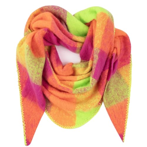 Gloop Damen Schal XXL Strick Dreieck Schal Halstuch Dreieckstuch kuschelig flauschig ohne Kratze an Haut 200×141 CM von Gloop