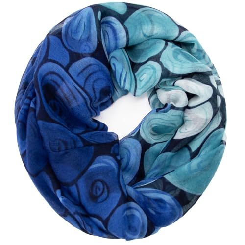 Gloop Damen Schal leichter Loop Schlauchschal Tuch Viele Farben, Schal, Tuch von Gloop
