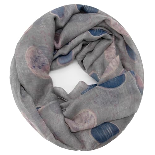 Gloop Damen Schal leichter Loop Schlauchschal Tuch Viele Farben, Schal, Tuch von Gloop