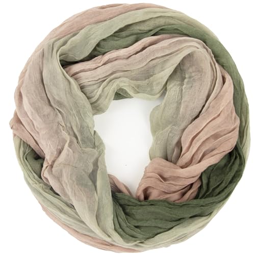 Gloop Damen Schal leichter Loop schal Schlauchschal Tuch mit Farbverlauf Viele Farben Gloop Damen Schal leichter Loop schal Schlauchschal Tuch mit Farbverlauf Viele Farben von Gloop