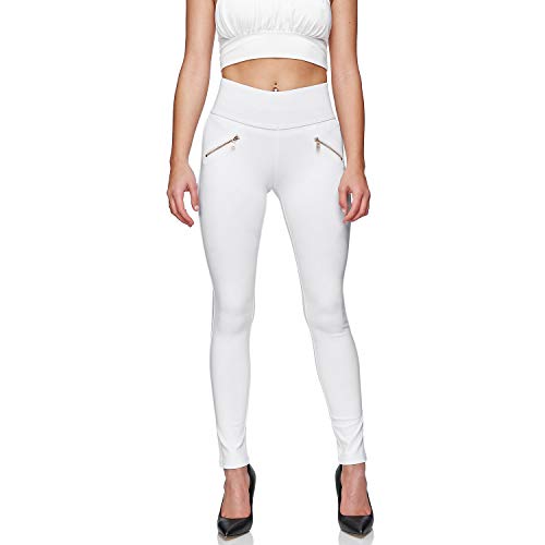 Gloop Damen Stretch Hose Skinny Leggings Leggins Treggings Jeggings von Gloop
