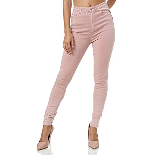 Gloop Damen Stretch Jeans Jeanshose Hose Skinny Fit Jegging SkinnyJeans Stretch Hose Push Up high Waist Jeans von Gloop