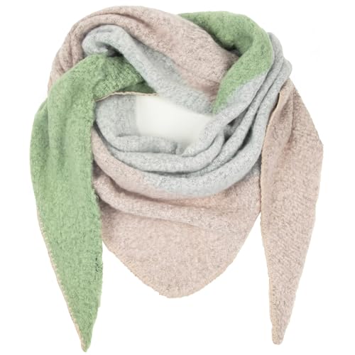 Gloop Damen XXL Strick Dreieck Schal Poncho Halstuch Dreieckstuch Musselin Kuscheliger Ohne Kratze an Haut von Gloop