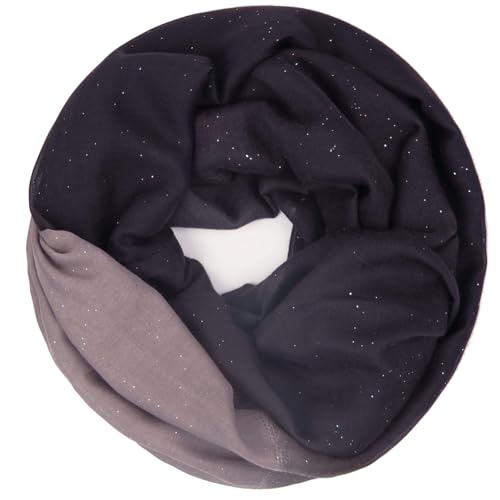 Gloop Damen schal leichter Langschal Loop Schlauchschal Tuch Viele Farben von Gloop