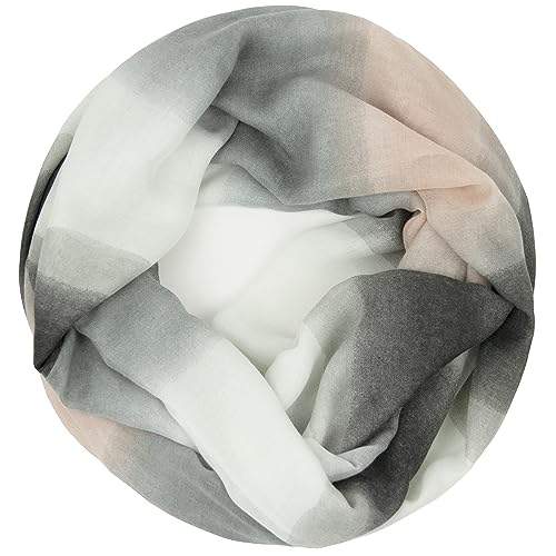 Gloop Damen schal leichter Langschal Loop Schlauchschal Tuch Viele Farben von Gloop