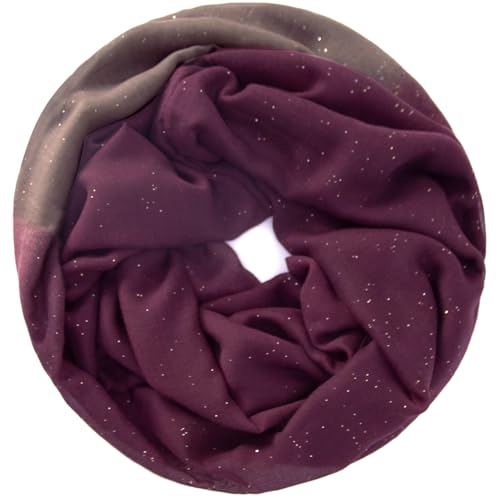Gloop Damen schal leichter Langschal Loop Schlauchschal Tuch Viele Farben von Gloop