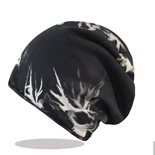 Gloop Unisex Slouch Klassische Beanie Mütze Unifarben Camouflage mit Stern o Anker Herbst Winter Frühling Cap Hut (Khaki 17133a6) von Gloop