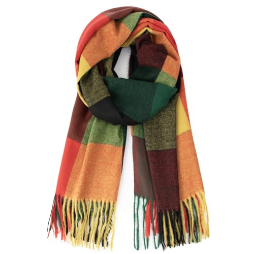 Gloop XXL Schal Kuschelige, warme und wunderschöne Damen Poncho Schal Oversized Deckenschal 02663 von Gloop