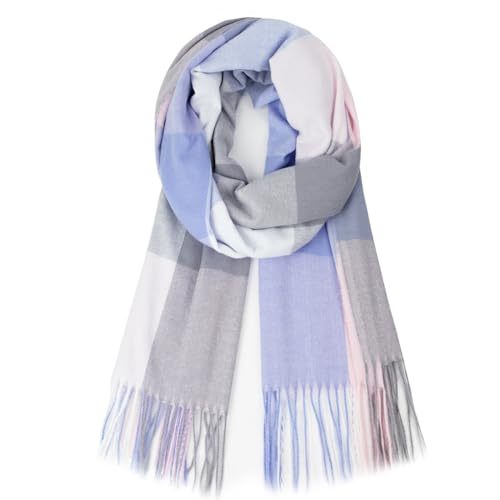 Gloop XXL Schal Kuschelige, warme und wunderschöne Damen Poncho Schal Oversized Deckenschal 02663 von Gloop