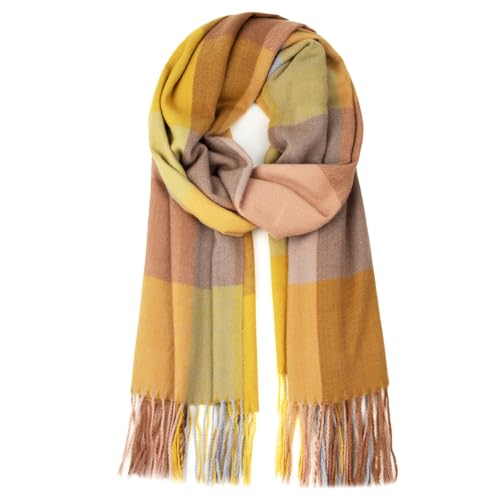 Gloop XXL Schal Kuschelige, warme und wunderschöne Damen Poncho Schal Oversized Deckenschal 02663 von Gloop