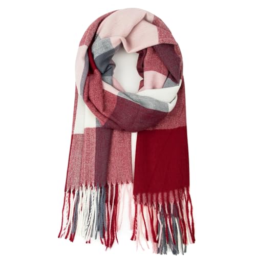 Gloop XXL Schal Kuschelige, warme und wunderschöne Damen Poncho Schal Oversized Deckenschal 02663 von Gloop