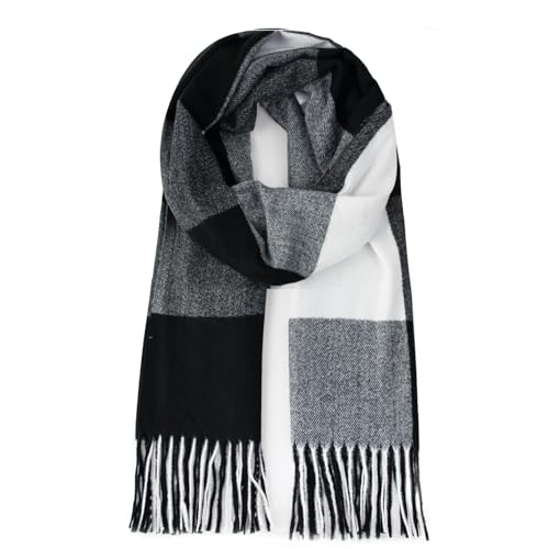 Gloop XXL Schal Kuschelige, warme und wunderschöne Damen Poncho Schal Oversized Deckenschal 02663 von Gloop