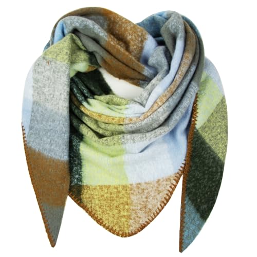 Gloop XXl Schal damen winter kuschelig flauschig dicker Schal Halstuch Dreieckstuch für Frauen 200 * 135 cm von Gloop