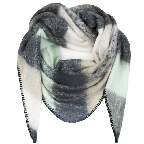 Gloop XXl Schal damen winter kuschelig flauschig dicker Schal Halstuch Dreieckstuch für Frauen 200 * 135 cm von Gloop