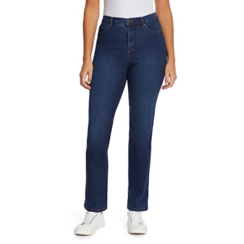 Gloria Vanderbilt Damen Amanda Classic High Rise Tapered Petite Jeans, Scottsdale Wash, 40 Zierlich von Gloria Vanderbilt