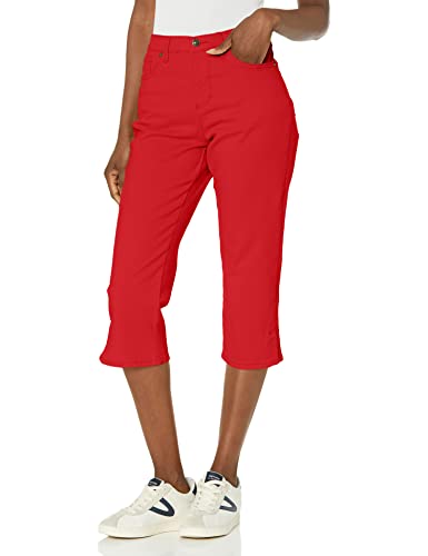 Gloria Vanderbilt Damen Amanda Capri Jeans, Chili Pepper, 40 von Gloria Vanderbilt