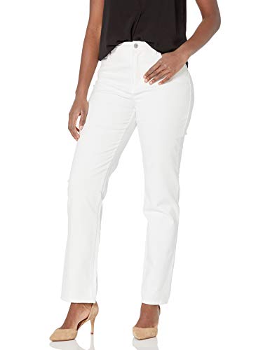 Gloria Vanderbilt Damen Amanda Classic Hr Tapered Jeans, Vintage White, 46 Große Größen EU von Gloria Vanderbilt