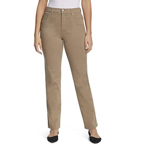 Gloria Vanderbilt Damen Amanda Classic Tapered Jeans, haselnussbraun, 42 von Gloria Vanderbilt