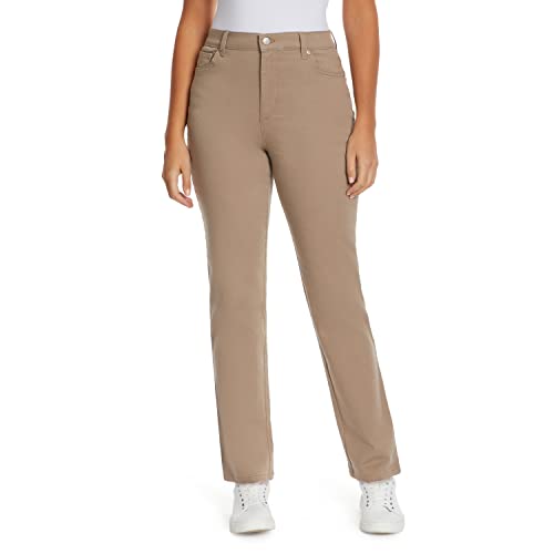 Gloria Vanderbilt Damen Amanda Classic Tapered Jeans, haselnussbraun, 50 von Gloria Vanderbilt