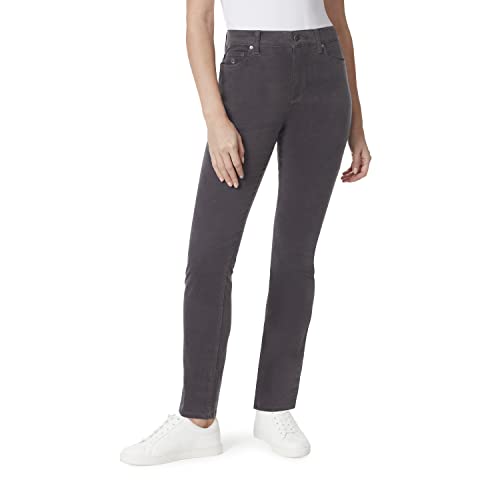 Gloria Vanderbilt Damen Amanda Cord Slim Hr Hose, Feuerstein-Grau, 48 Mehr von Gloria Vanderbilt