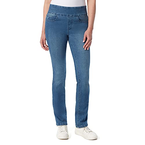 Gloria Vanderbilt Damen Amanda Hineinschlüpfen, hohe Taille Jeans, Frisco, 40 Kurz von Gloria Vanderbilt