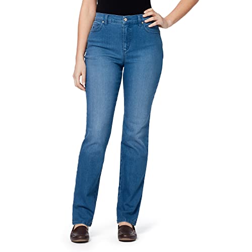 Gloria Vanderbilt Damen Amanda Classic High Rise Tapered Standard Jeans, Frisco, Herstellergröße 16 Lang von Gloria Vanderbilt