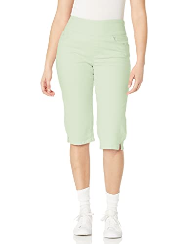 Gloria Vanderbilt Damen Amanda Po Skimmer Shorts, Matcha Latte, 44 von Gloria Vanderbilt