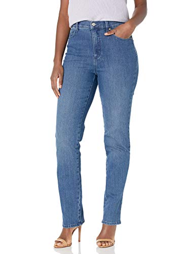 Gloria Vanderbilt Damen Amanda Classic High Rise Tapered Standard Jeans, Frisco, 50 Kurz von Gloria Vanderbilt