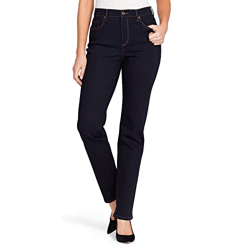 Gloria Vanderbilt Damen Amanda Classic High Rise Tapered Standard Jeans, Spülen Noir, 48 Hoch von Gloria Vanderbilt