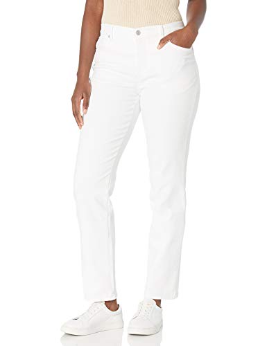 Gloria Vanderbilt Damen Amanda Klassische Tapered hohem Bund Jeans, Vintage White, 50 Kurz von Gloria Vanderbilt