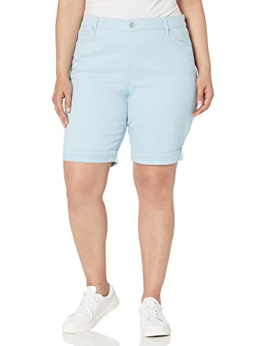 Gloria Vanderbilt Damen Mittelhohe Bermuda Bermudas, Hellhimmel, 50 von Gloria Vanderbilt